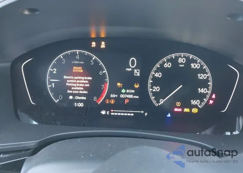 2024 Honda Civic Sport из США, поврежденный, VIN 2HGFE2F50RH561917